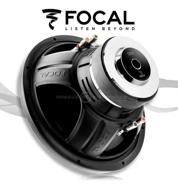 Subwoofer Focal Sub P 30db 12 PLG Doble Bobina 600w Max