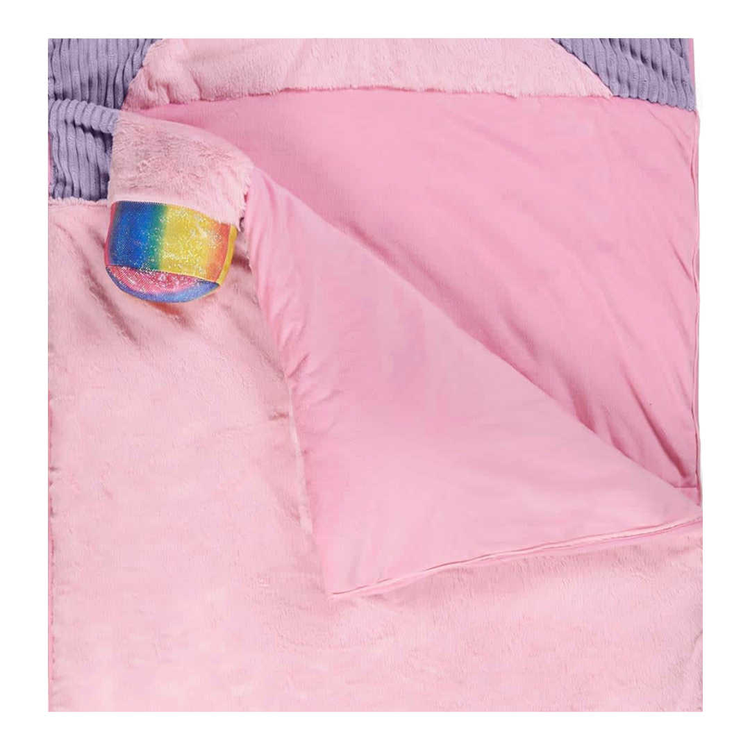Saco Para Dormir Sleaping Back en forma de Unicornio De Peluche Tacto Suave