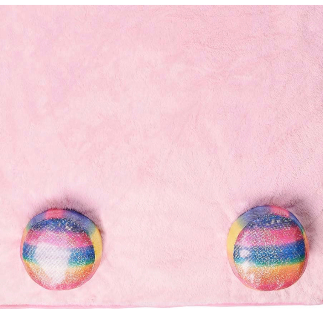 Saco Para Dormir Sleaping Back en forma de Unicornio De Peluche Tacto Suave