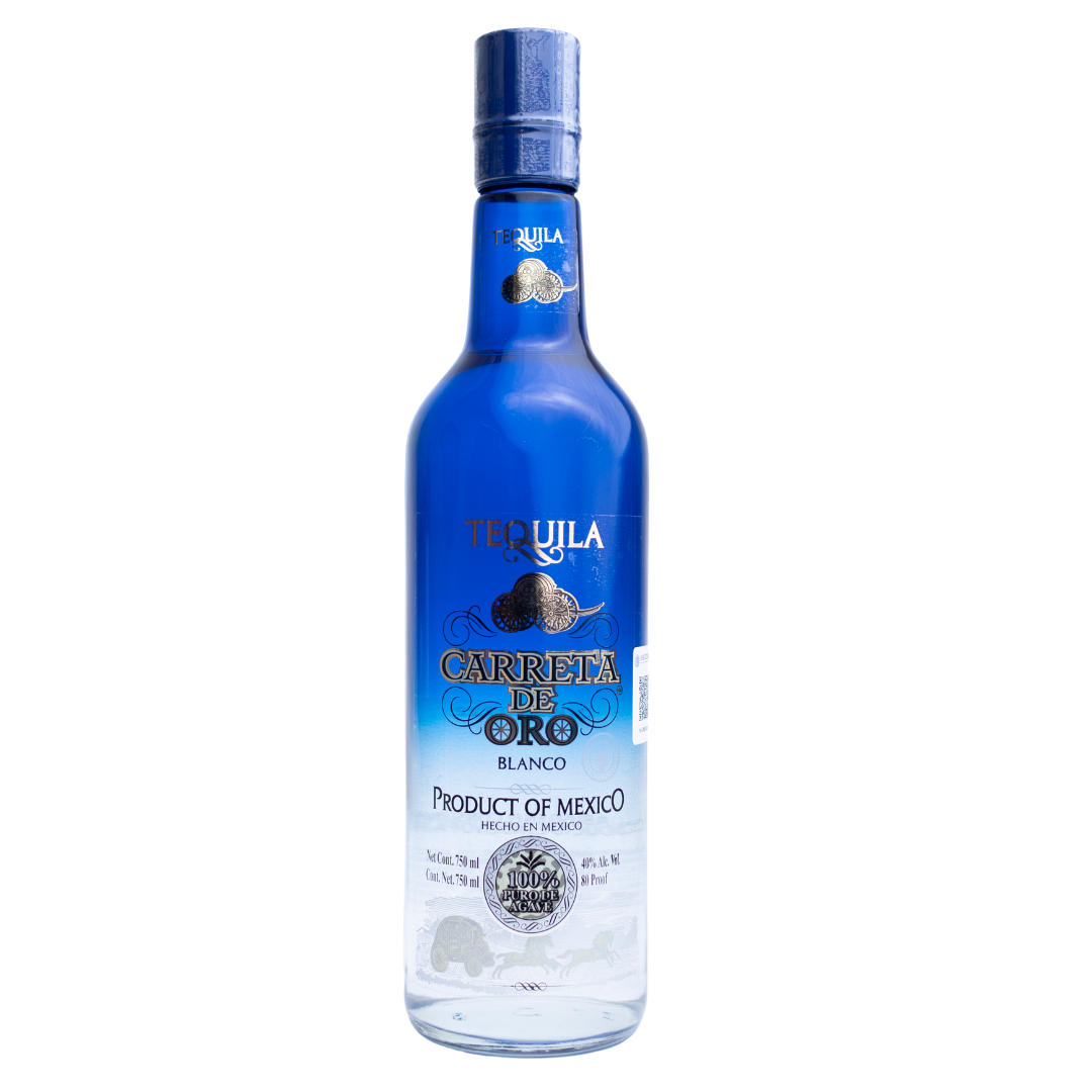 Tequila Carreta De Oro Blanco 750 ml