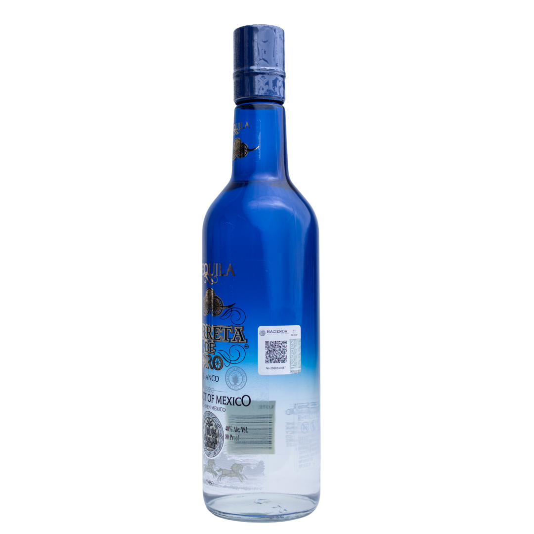 Tequila Carreta De Oro Blanco 750 ml