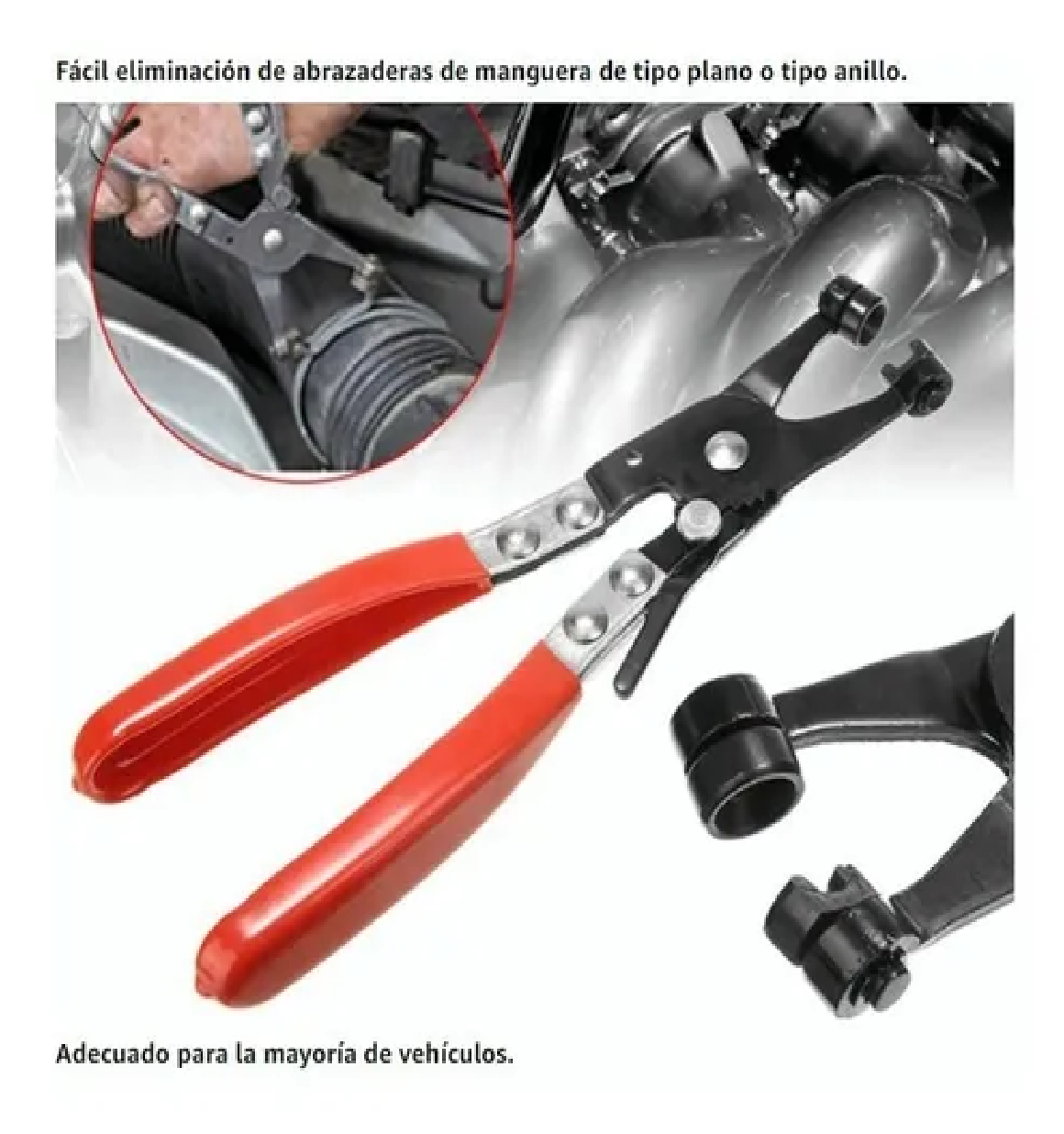 Pinzas Para Abrazaderas De Presión Manguera Automotriz