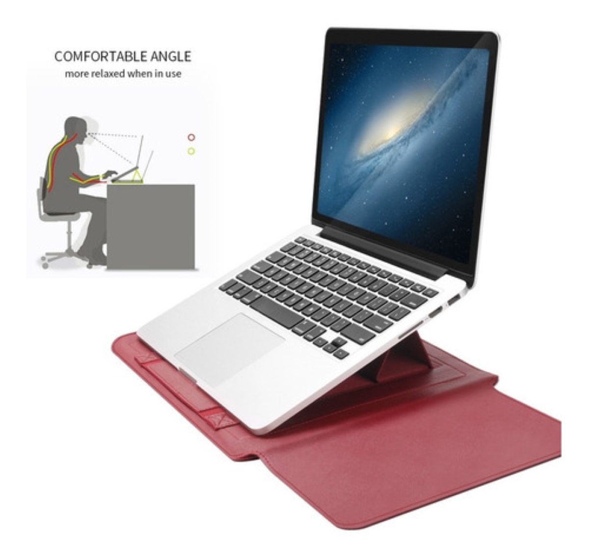 Funda Maletin Para Laptop 15.6 P. Rojo
