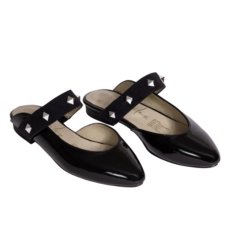 Zapatos Mujer Bajos Flats Jey Velez Piel Ivana 