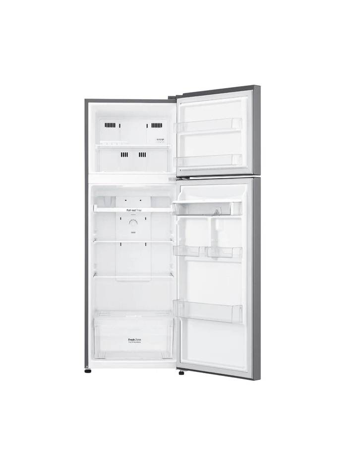 Refrigerador LG Platinum Silver con freezer 312L GT32WPK
