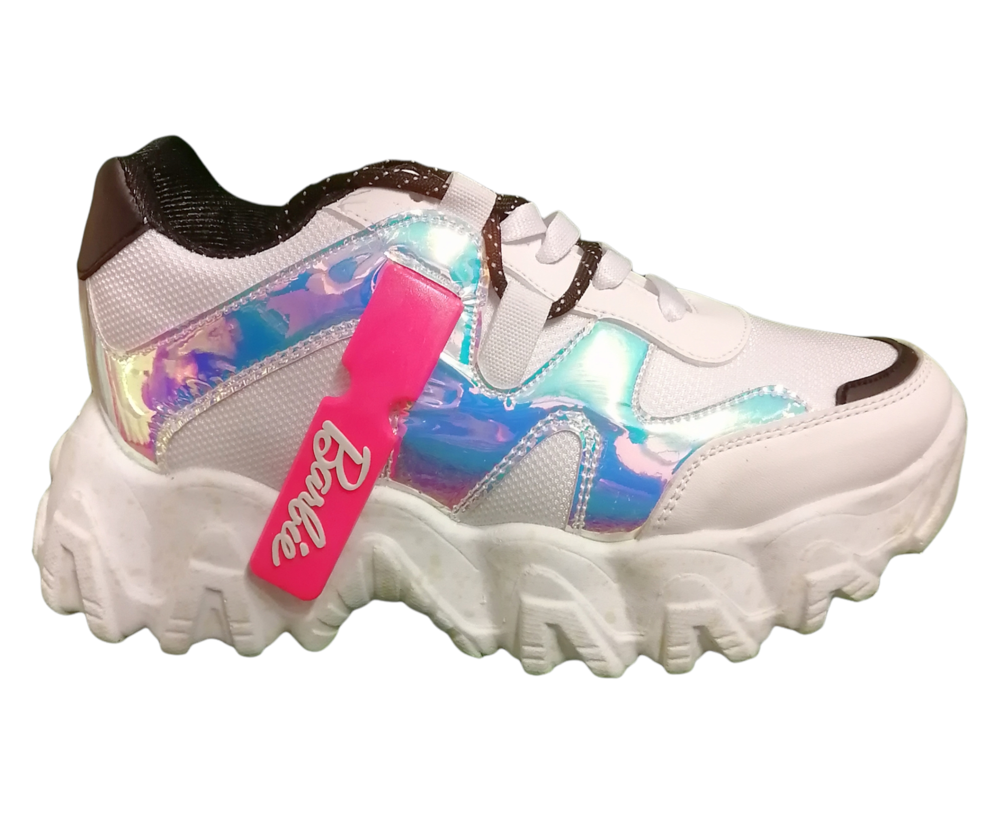 Tenis moda Barbie plataforma para dama