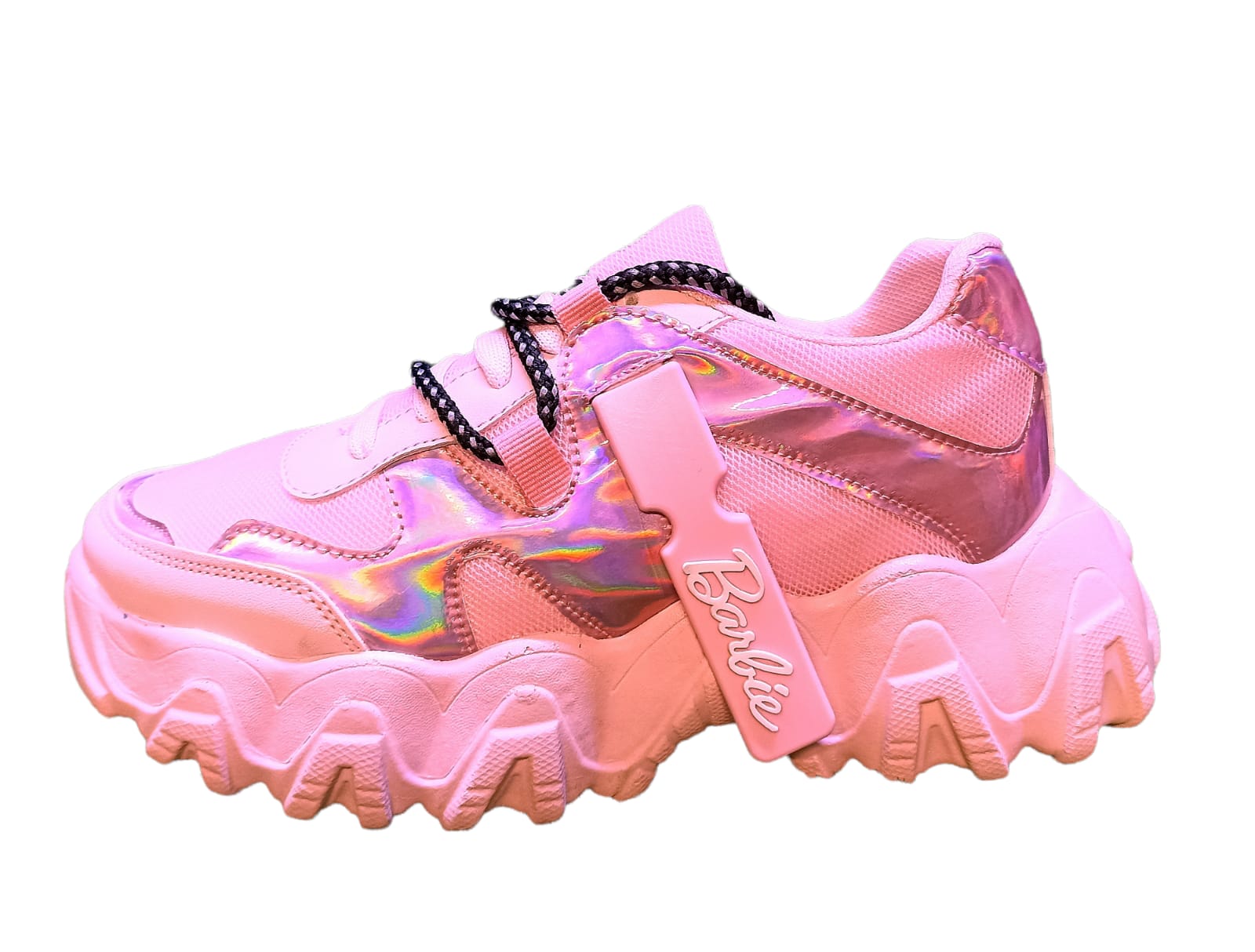 Tenis moda Barbie plataforma para dama