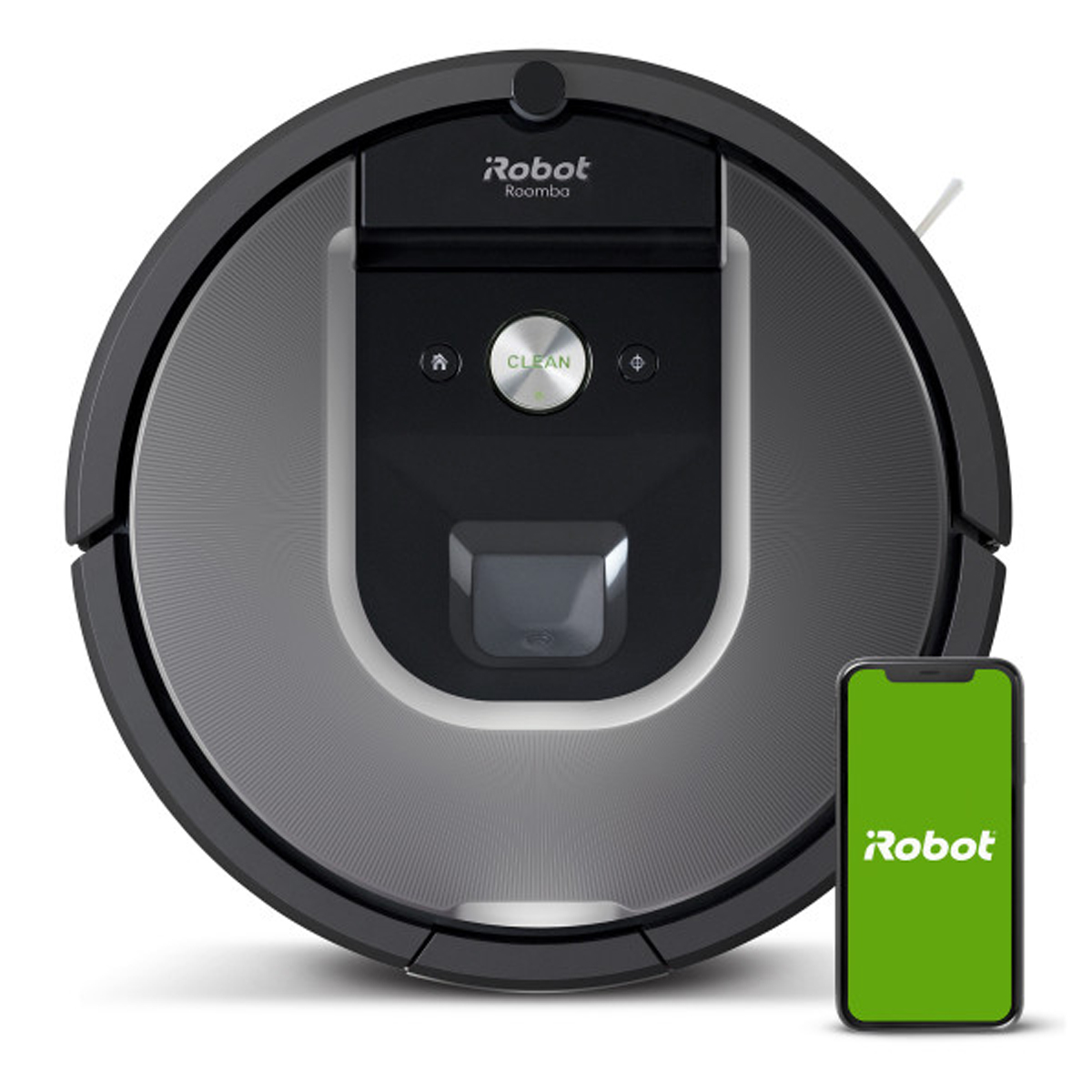 Paquete Robot Aspiradora iRobot Roomba 960 & Robot Trapeador Braava 380T