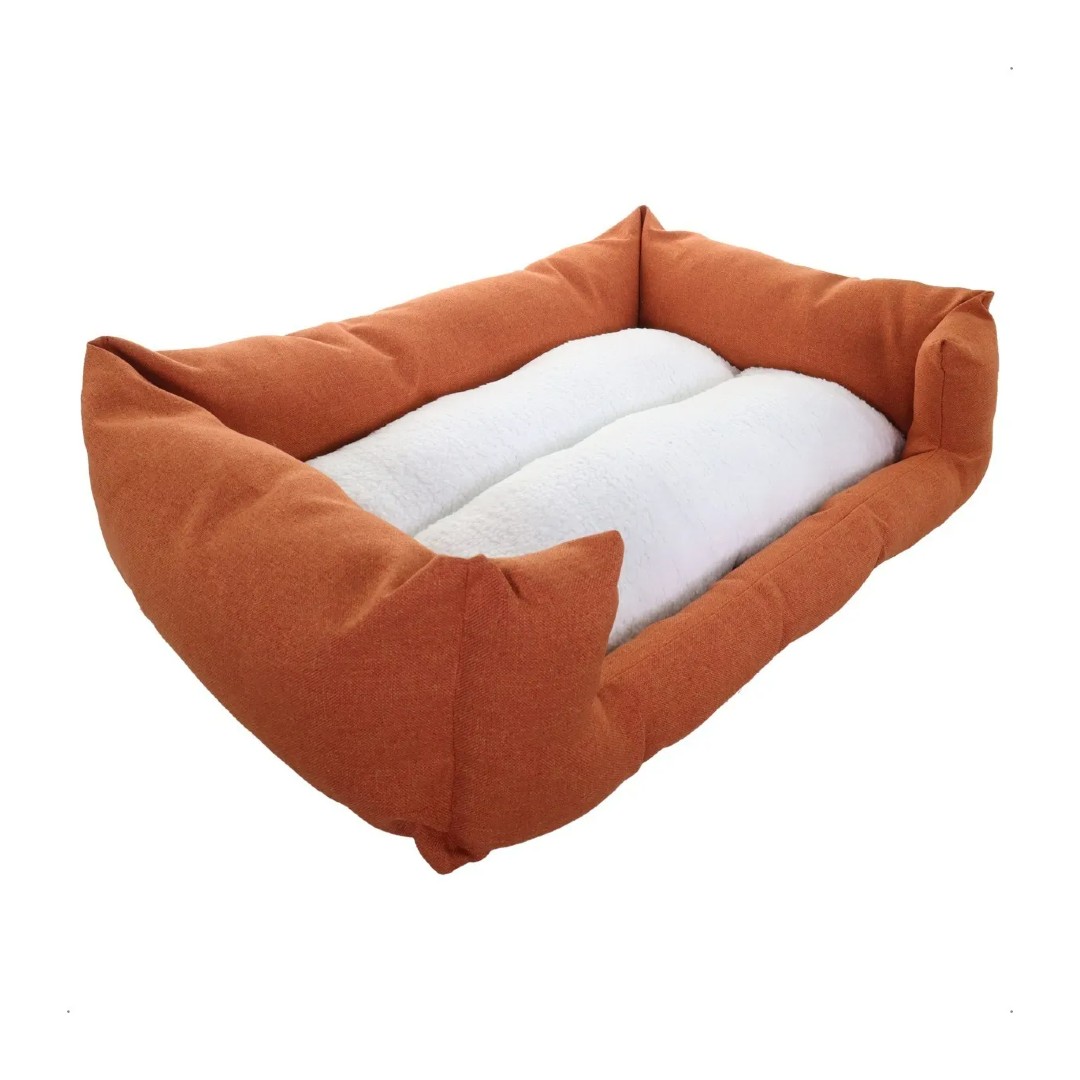 Cama Para Perro Y Gato Mascota Cojín Doble Vista Descanso