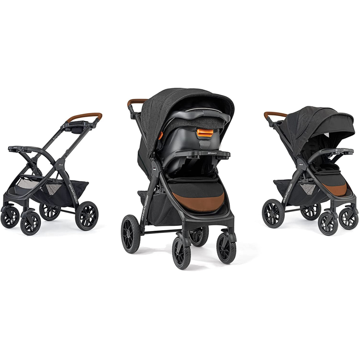 Carriola Bravo Primo Trio Travel System - Springhill Chicco