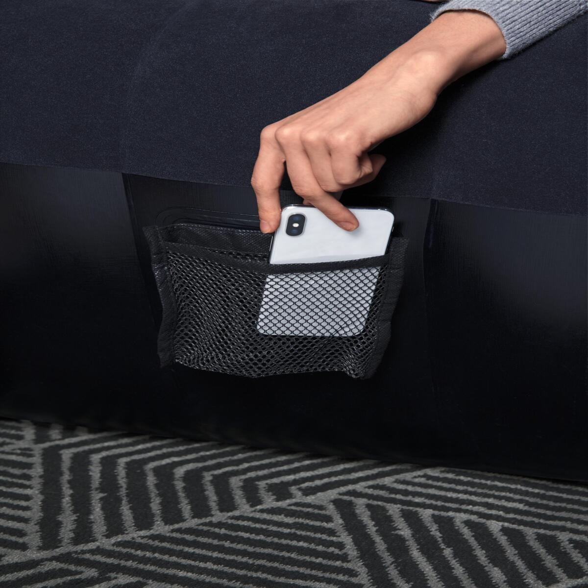 Sillon Inflable Gamer + Colchon Inflable C/Bomba Electrica Incluida Bestway 