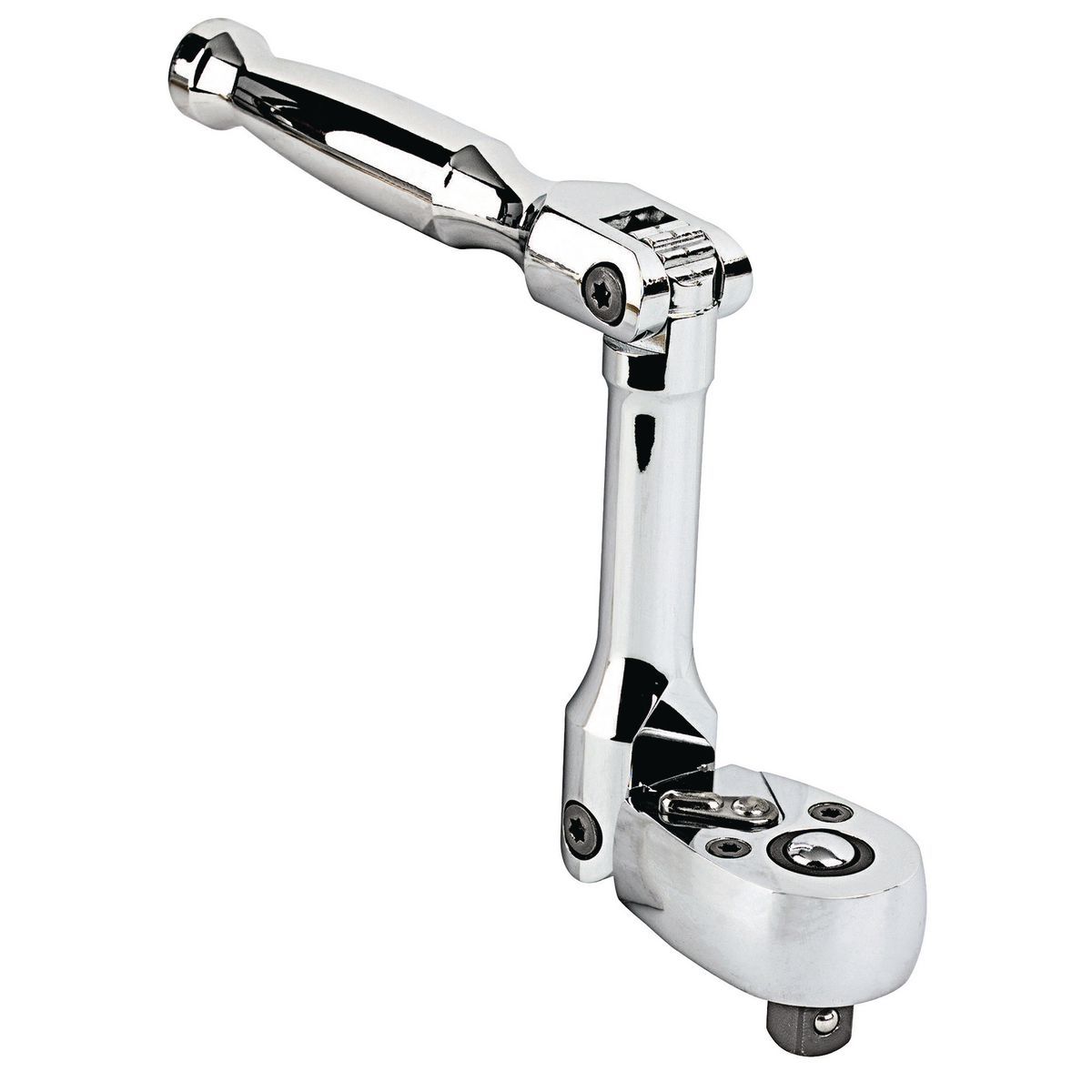 Matraca con brazo articulado flexible de 3/8