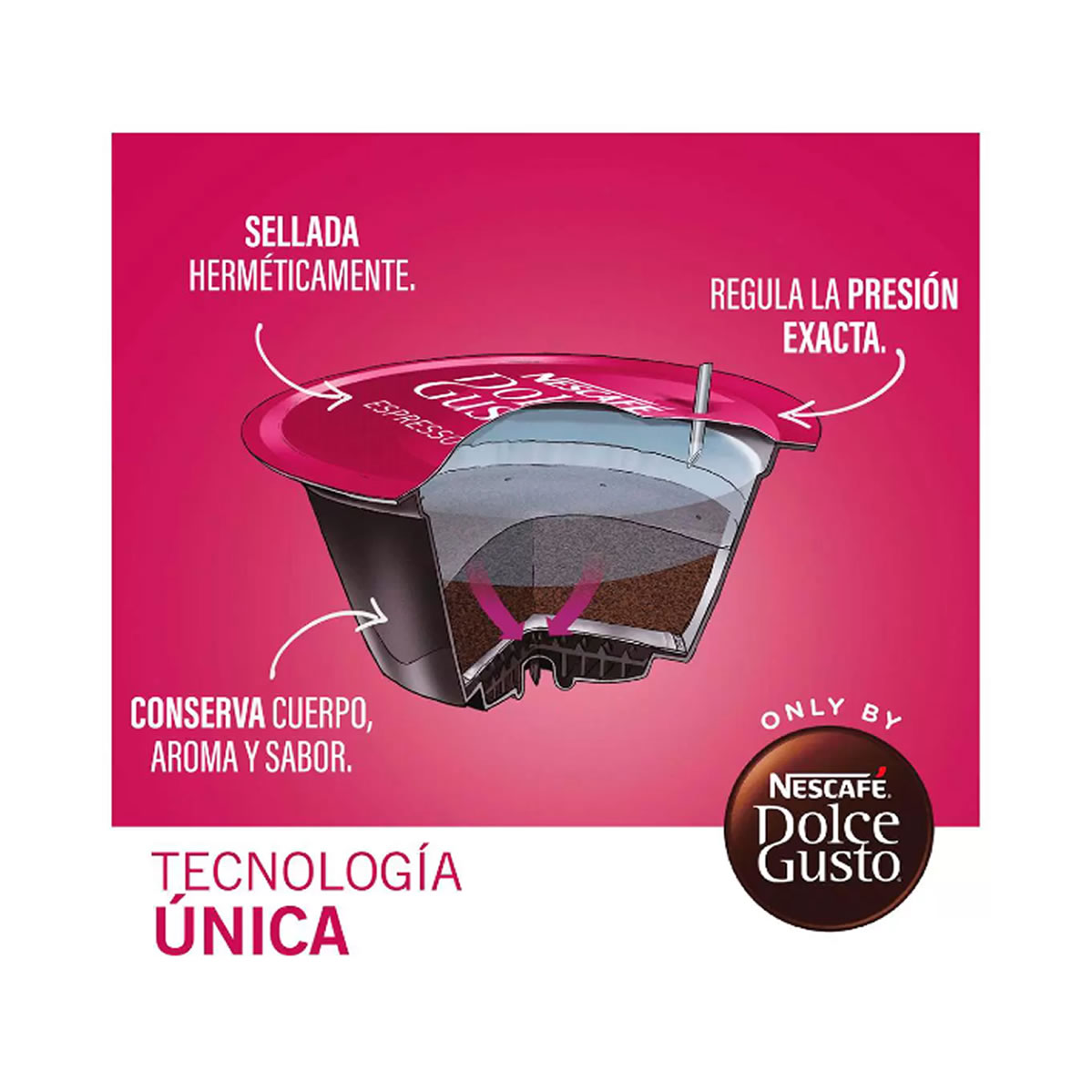 Nescafé Dolce Gusto Cápsulas Espresso+Espresso Intenso 64 pz