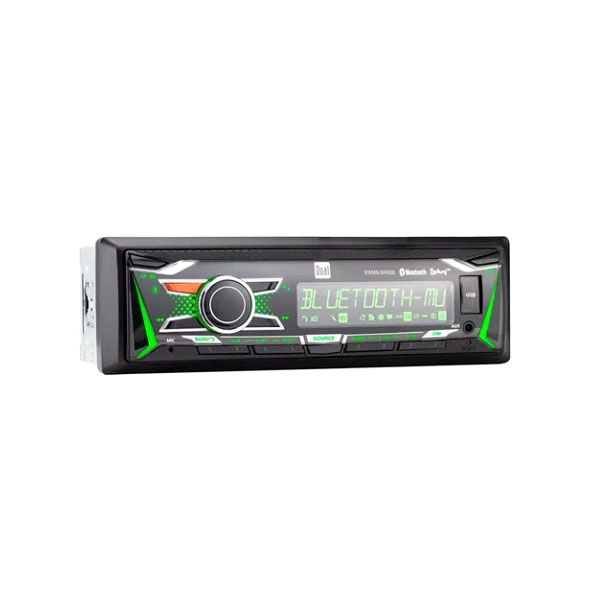 AUTO ESTEREO DUAL XRM69RGB MULTICOLOR BLUETOOTH USB AUX DE MUY BUENA POTENCIA Y CALIDAD