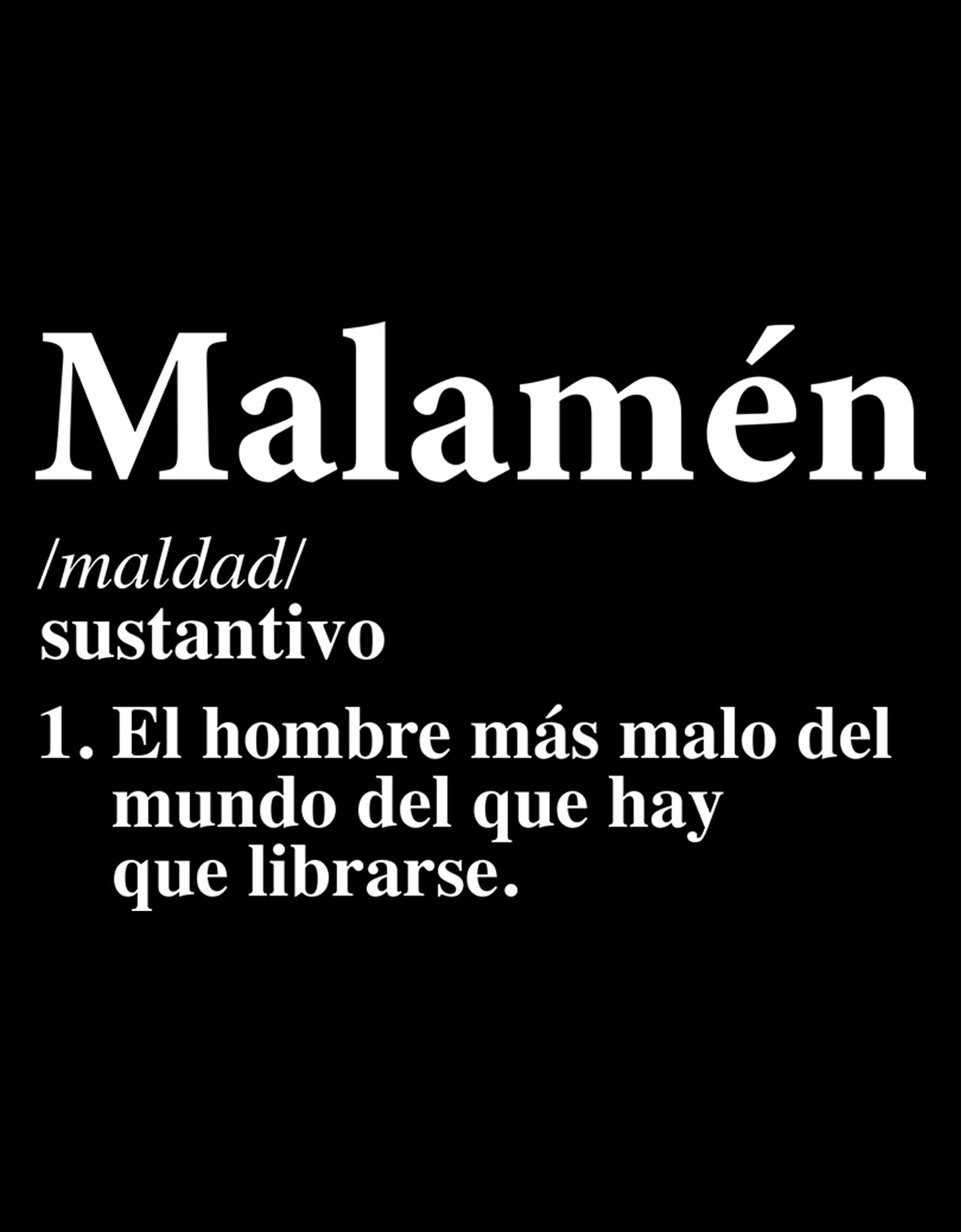 Playera Hombre Malamen Estampada DTG T-shirt