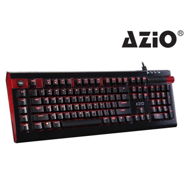 Teclado Mecanico Gamer Azio Armato Cherry Mx Red Ingles