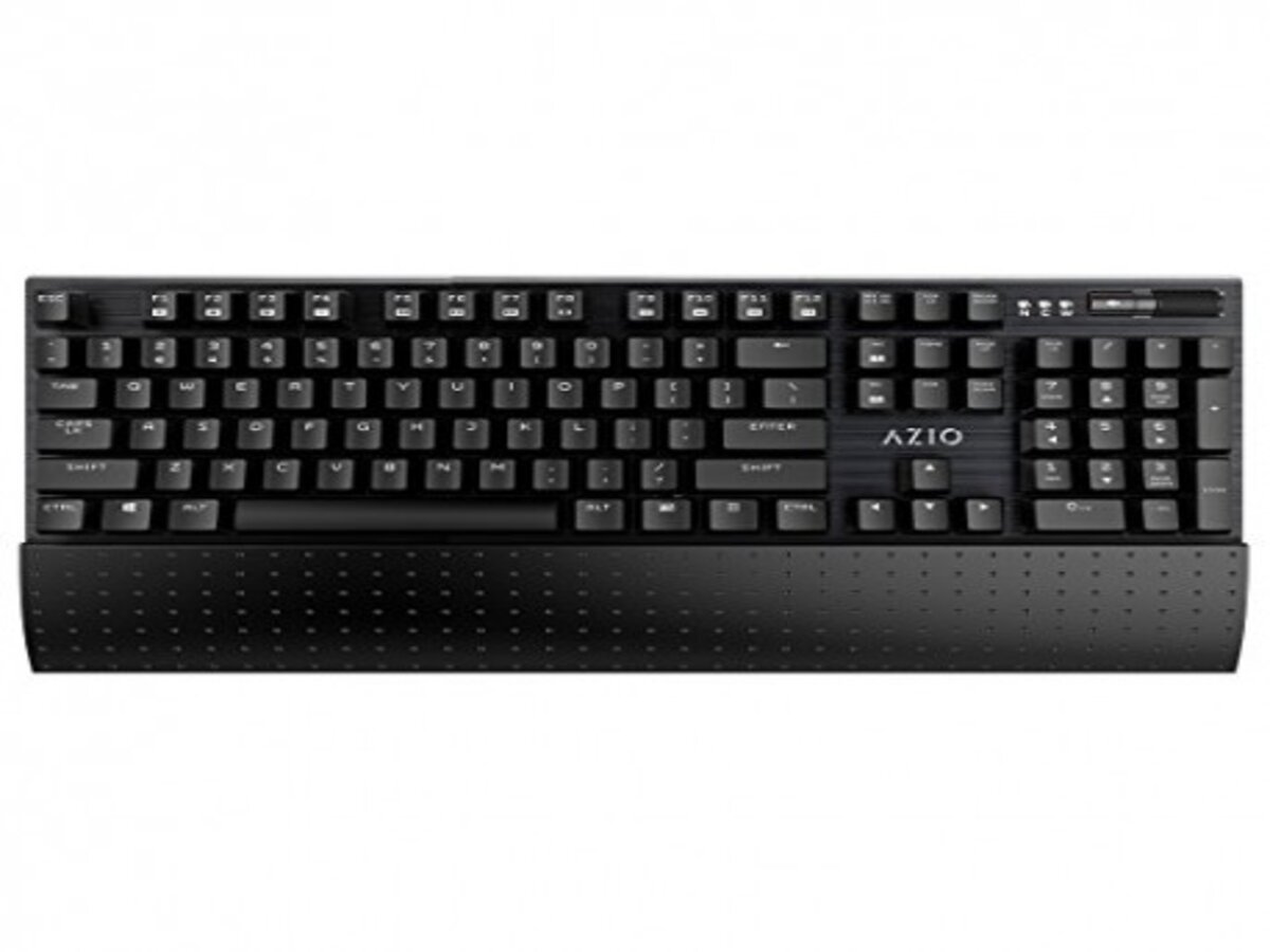 Teclado Mecanico Gamer Azio Mgk-l80-01 Alámbrico Led Rbg Blk