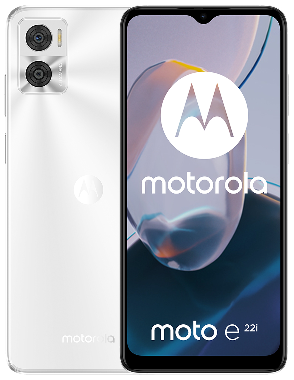 CELULAR MOTOROLA 4G XT2239-17 E22I BLANCO KIT TELCEL