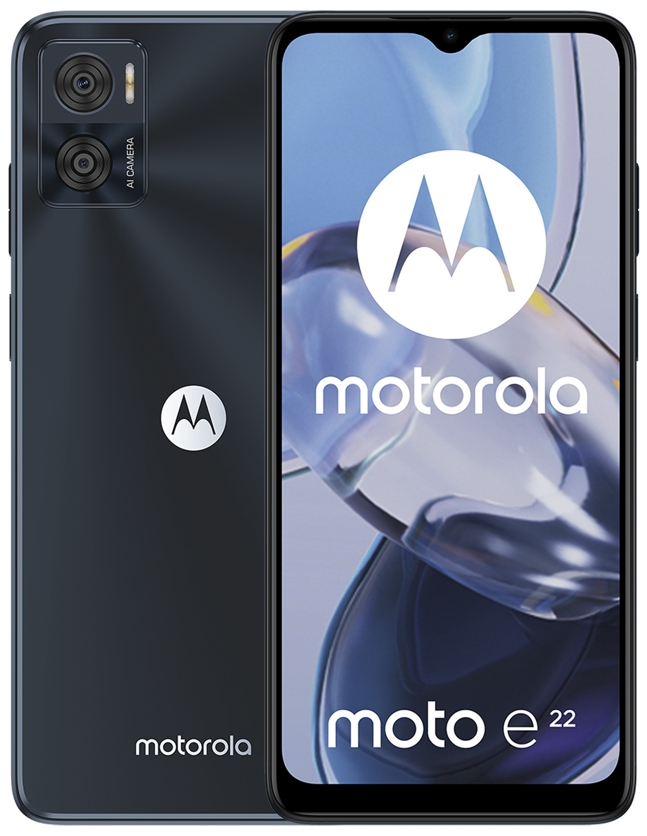CELULAR MOTOROLA 4G XT2239-9 E22 32GB NEGRO KIT TELCEL