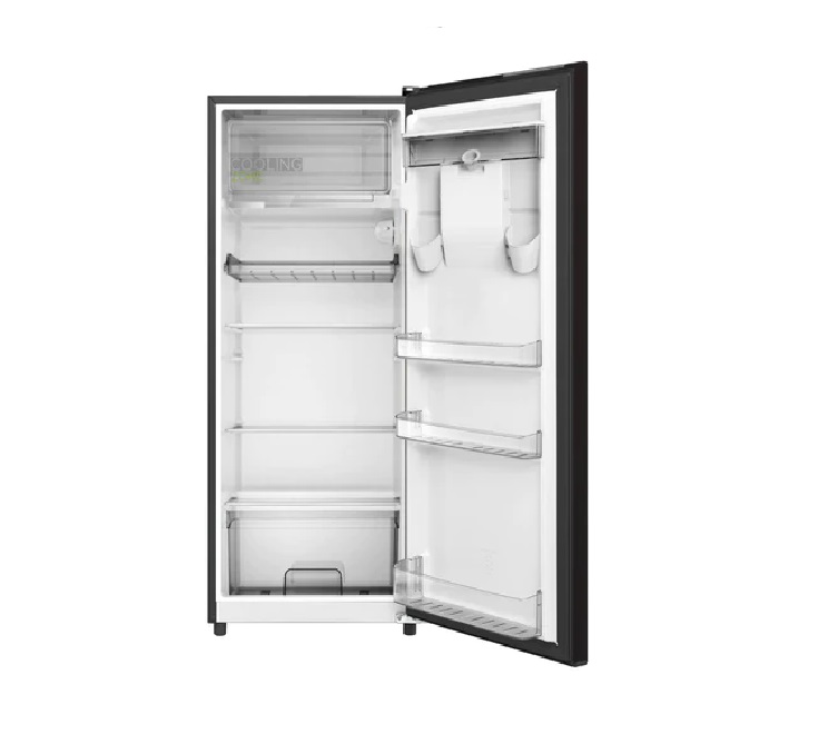 Refrigerador frigobar Midea MRD190CCDLSW jazz black 190L