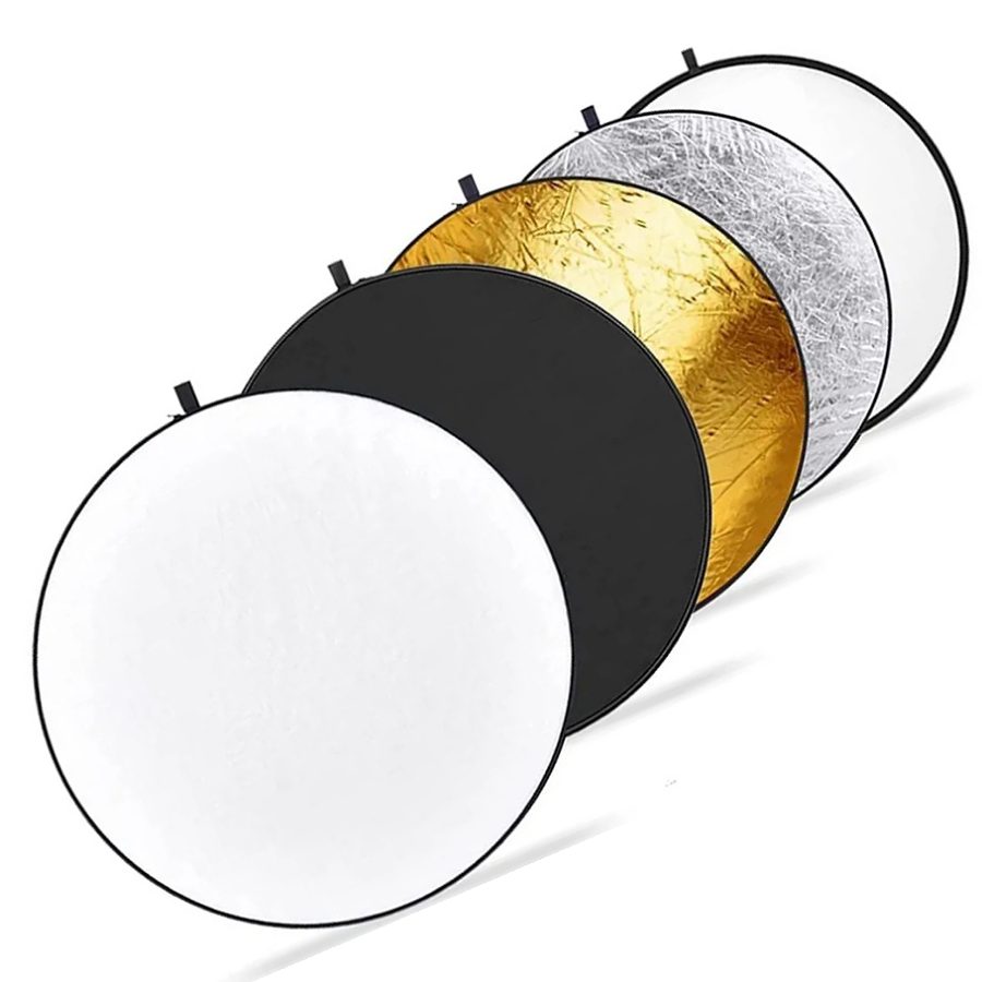 Reflector Rebotador Profesional P/ Fotografía 5 En 1 110 Cm