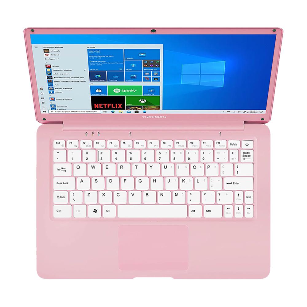 Laptop Thomson Neo 14A Procesador Atom-X5 Pantalla 14 Pulgadas Disco Duro eMMC 64GB Ram 4GB-Rosa