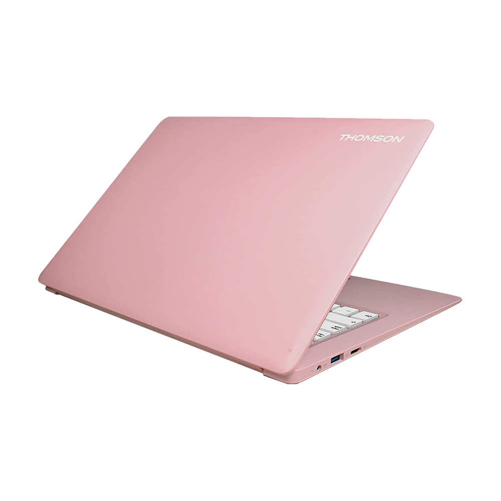 Laptop Thomson Neo 14A Procesador Atom-X5 Pantalla 14 Pulgadas Disco Duro eMMC 64GB Ram 4GB-Rosa