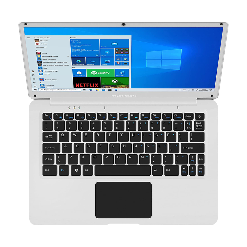 Laptop Thomson Neo 14A Procesador Atom-X5 Pantalla 14 Pulgadas Disco Duro eMMC 64GB Ram 4GB-Blanco