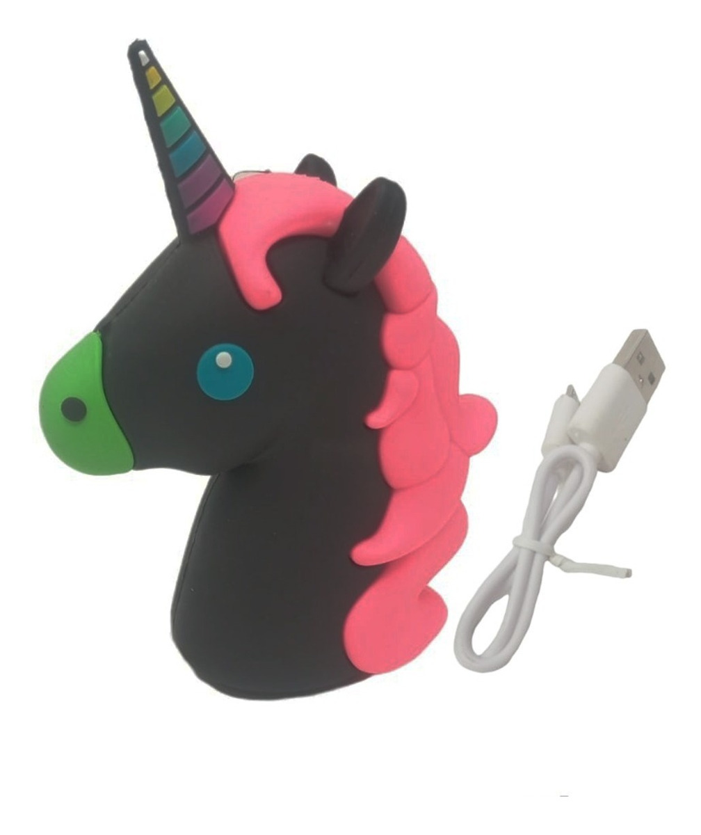 Power Bank Emoji Unicornio Bateria De Emergencia Recargable