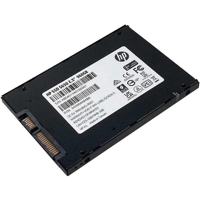 Unidad Estado Solido SSD 960GB HP S650 345N0AA##ABB.