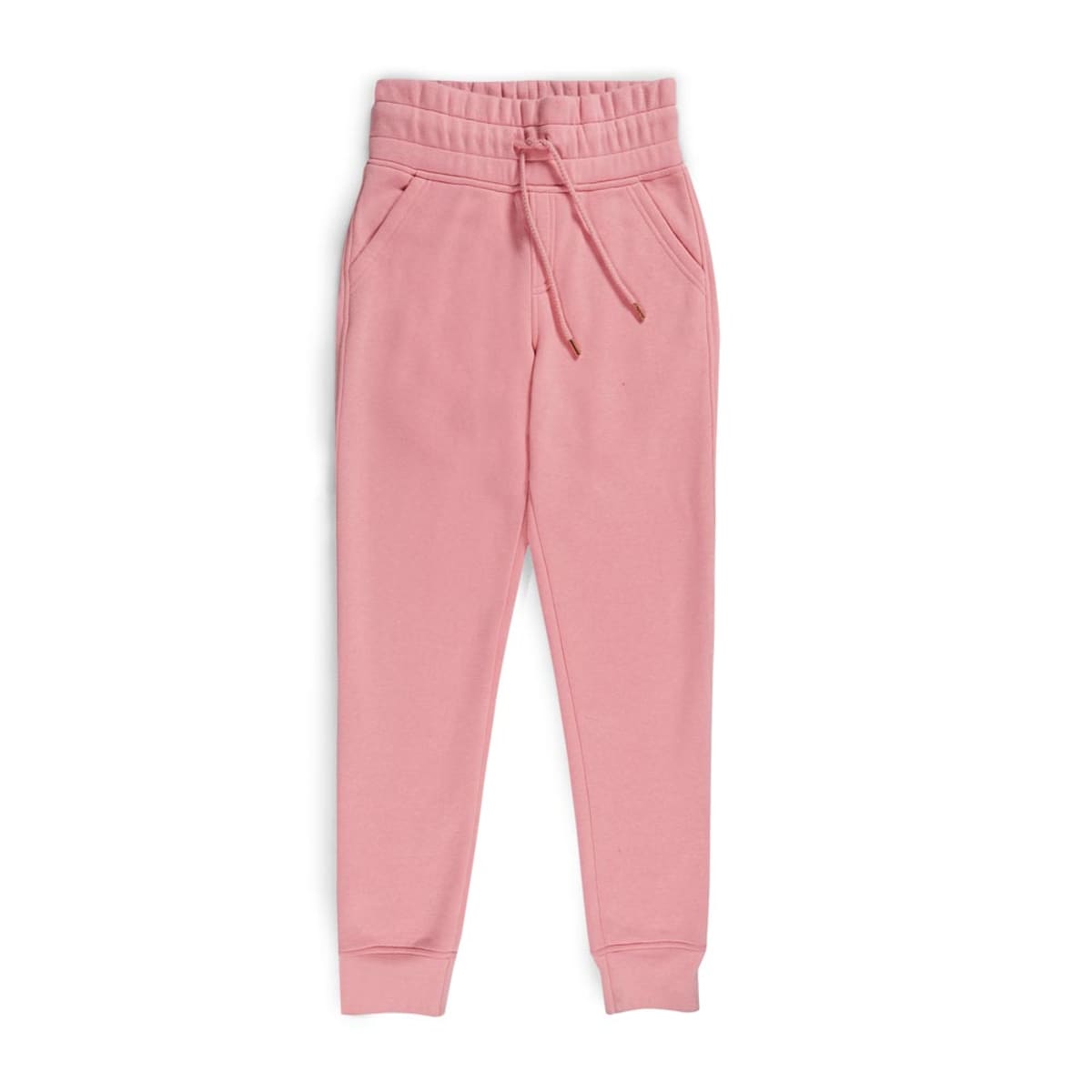 Pants Casual Corte Tubo Cintura Alta Love to Lounge color Rosa Coral para Mujer 1016957