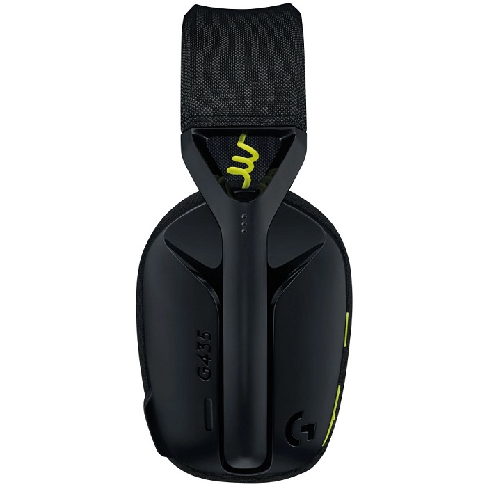 Diadema Logitech G435 Lightspeed Gamer Headset Bluetooth Y USB Wireless Inalambricos Negro-Amarillo 981-001049
