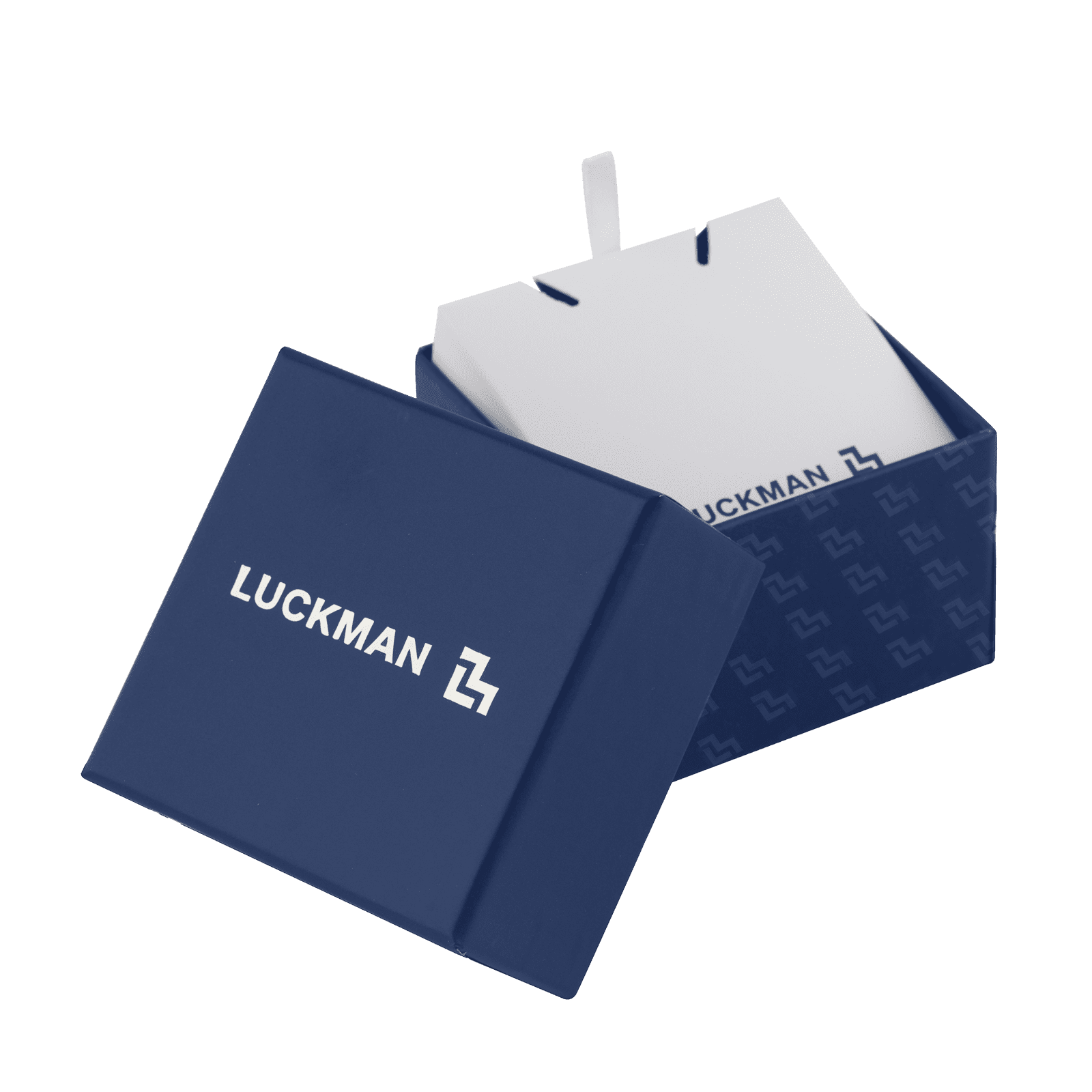 LUCKMAN Collar Hombre de Inicial Letra D , Cadena con Dije, Acero Inoxidable Color Negro y Plata - Modelo Dylan