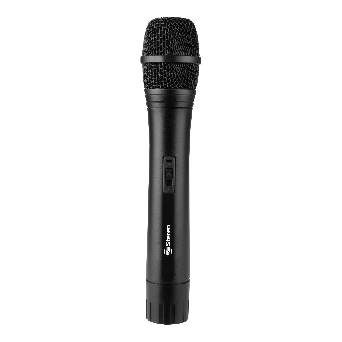 Micrófono Inalámbrico con Receptor Multiconexión Steren Mic-285 color Negro