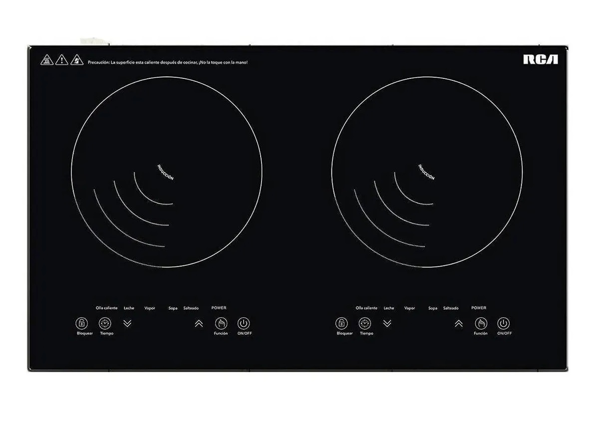 Parrilla eléctrica RCA RC-12A4 negra