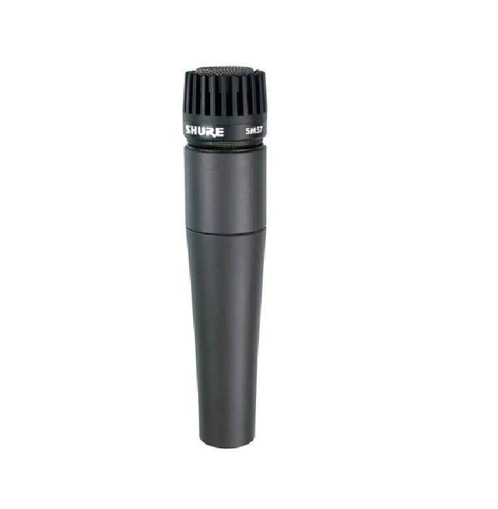 Micrófono Shure SM SM57-LC dinámico cardioide negro