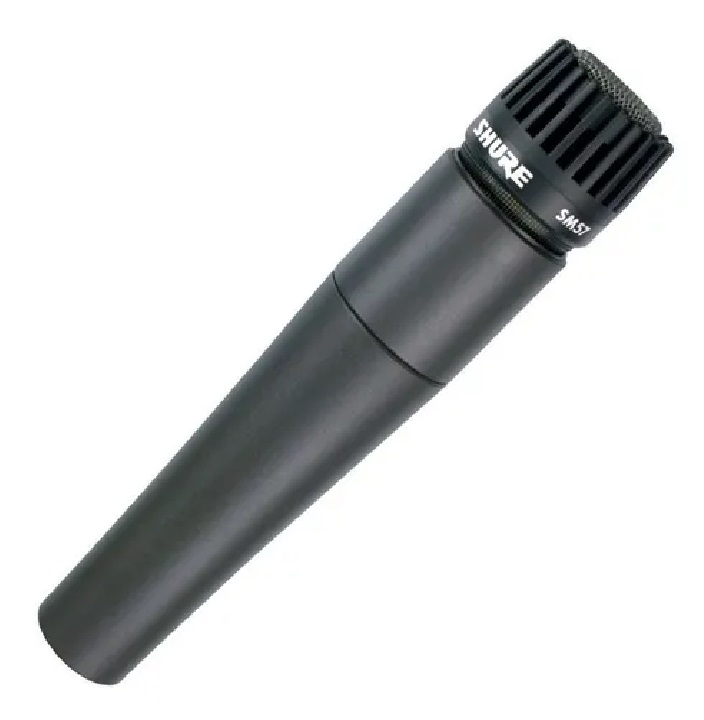 Micrófono Shure SM SM57-LC dinámico cardioide negro