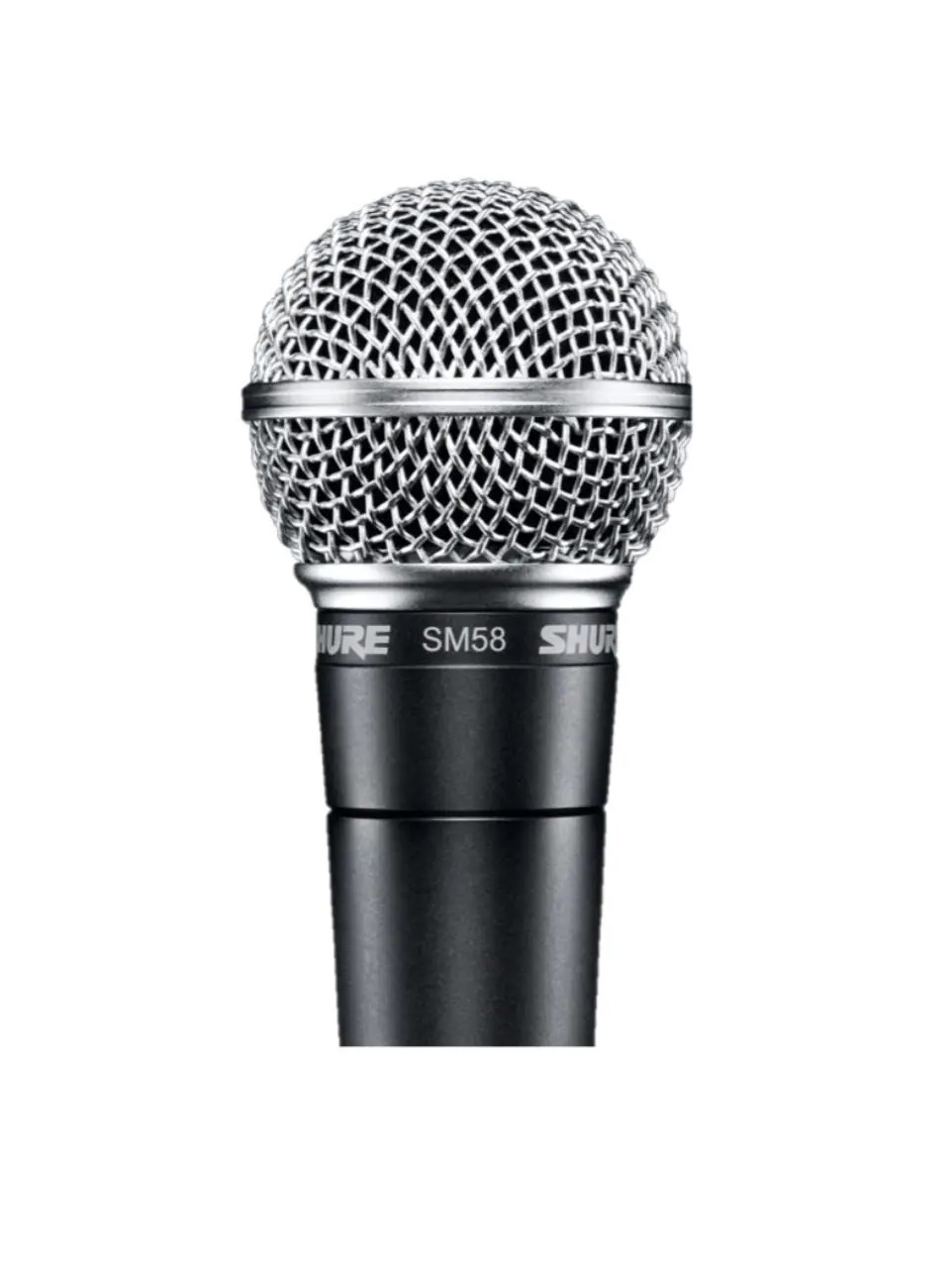 Micrófono Shure SM58-S 1 Canal color Negro