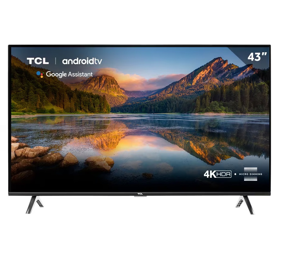 Pantalla TCL 43 Pulgadas LED 4K Android TV