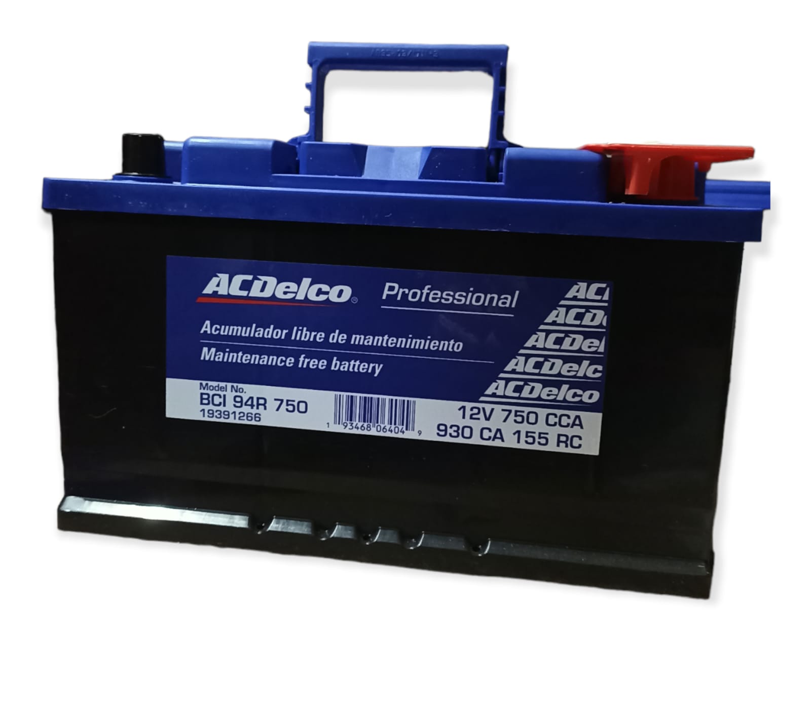 Bateria para Auto Tahoe/ Silverado/ Yukon/ Cheyenne/ Escalade ACDelco