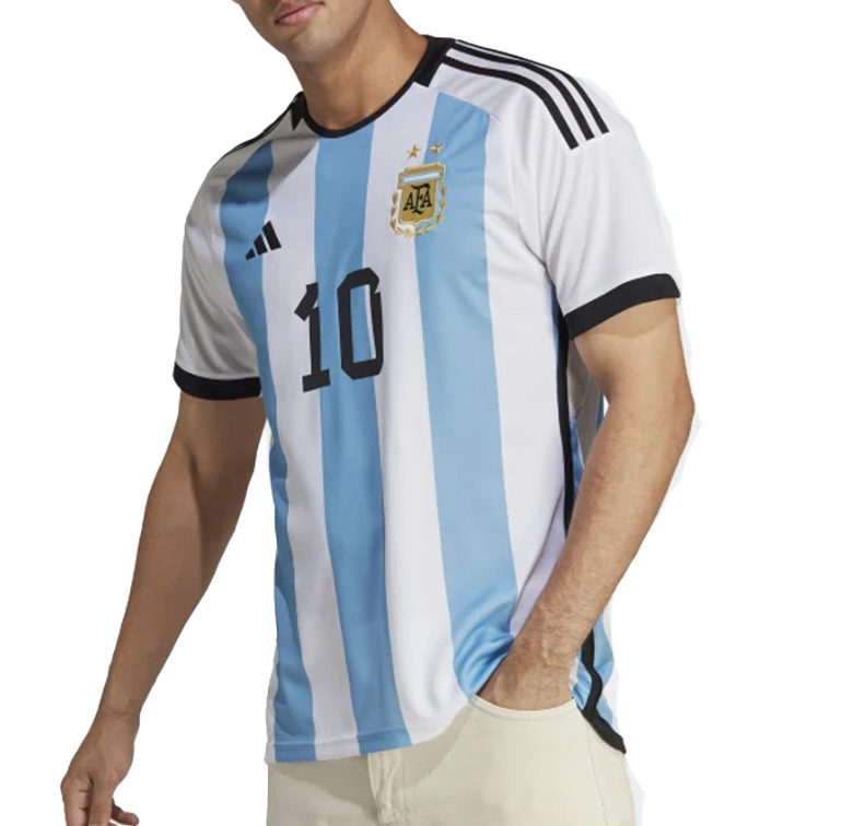 Jersey adidas Argentina Messi Mundial 2022