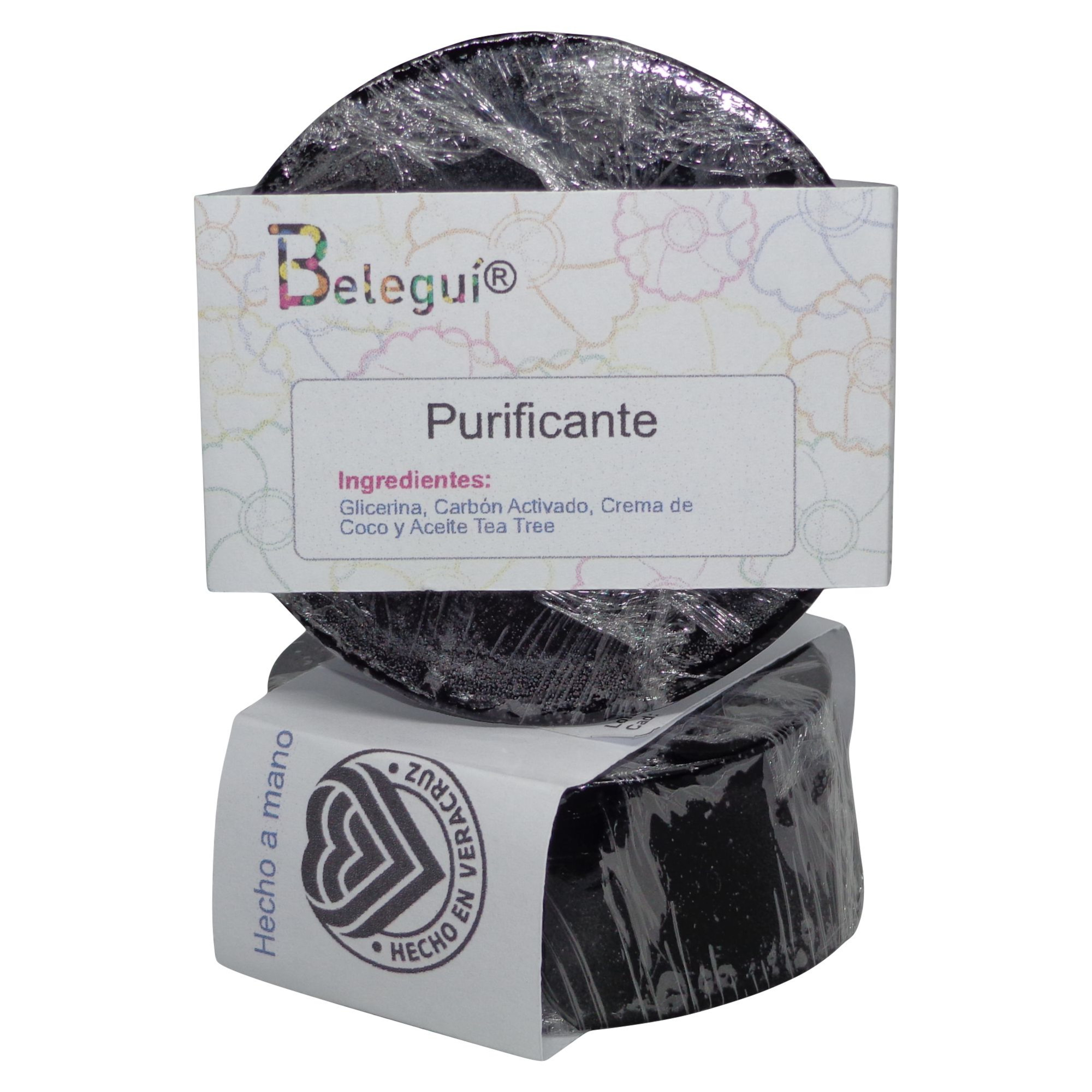 Jabón Purificante, Beleguí. 2 Piezas de 100 grs. Malos olores de axilas y pies