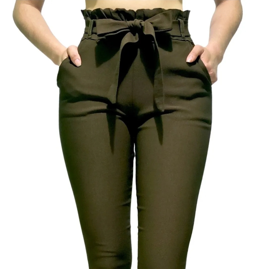 Pantalón de moño 
