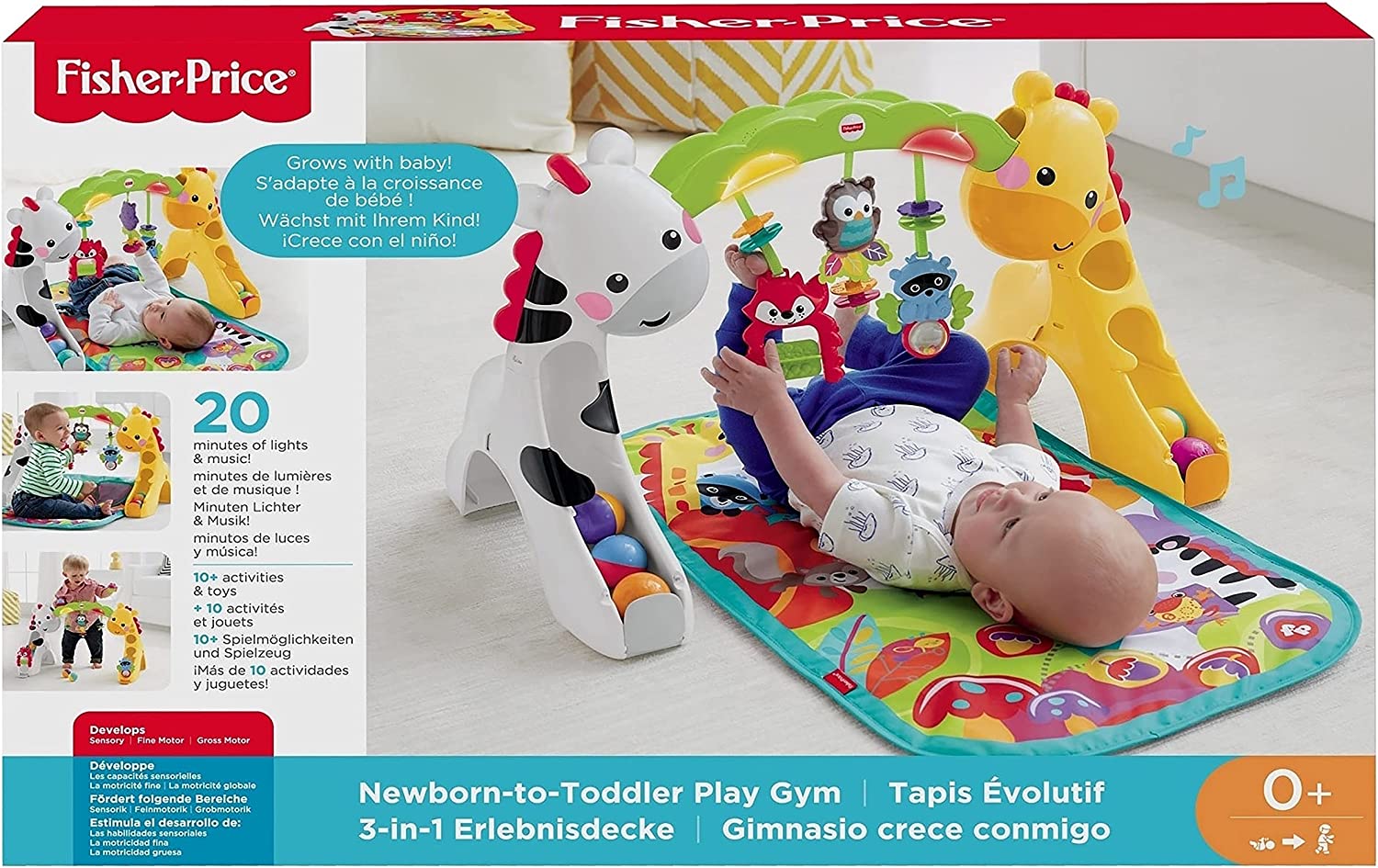 Ripley - JUGUETE BEBÉ FISHER PRICE GIMNASIO ETAPAS CRECE CONMIGO