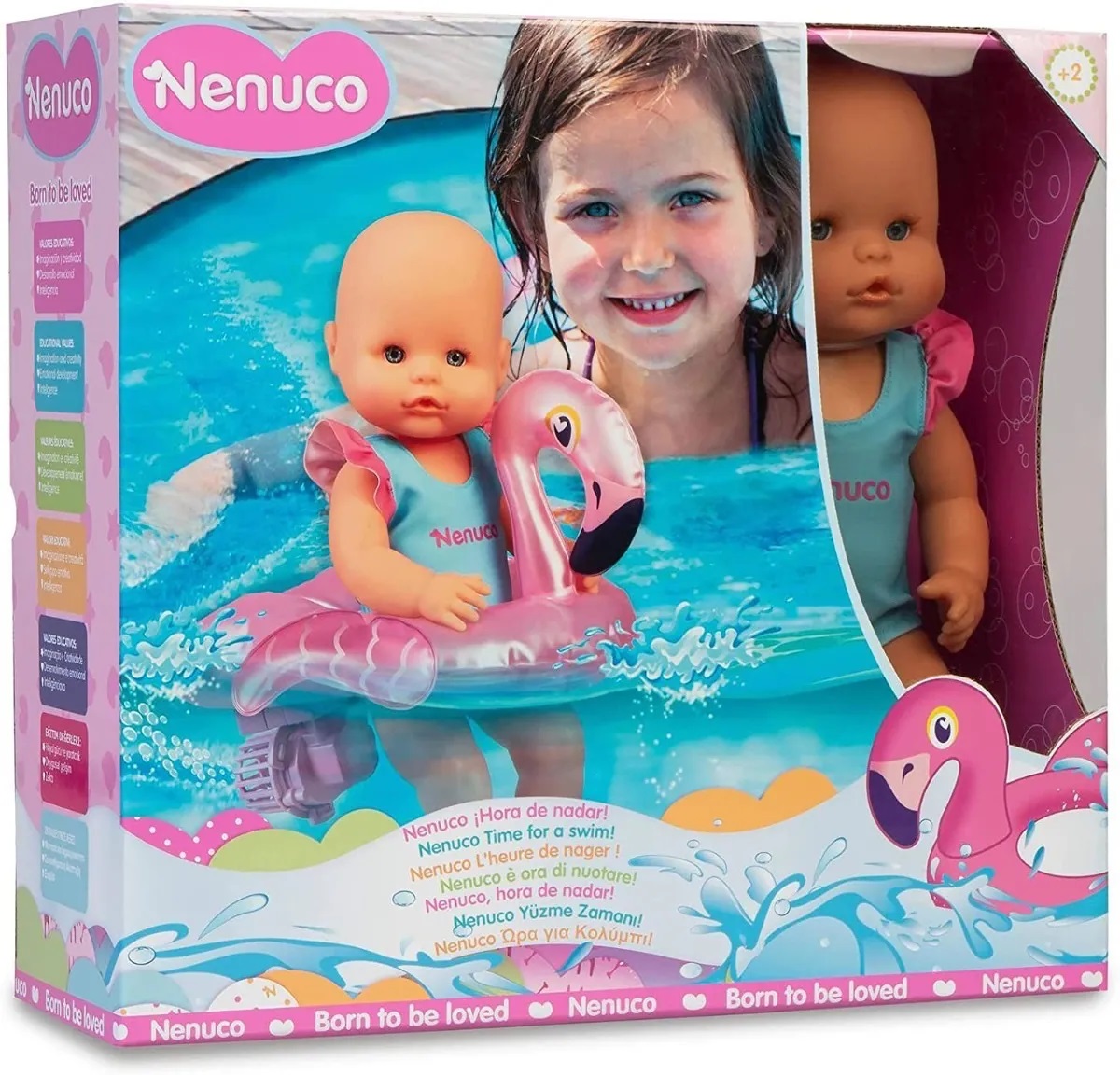 Nenuco ¡Hora De Nadar! con flotador