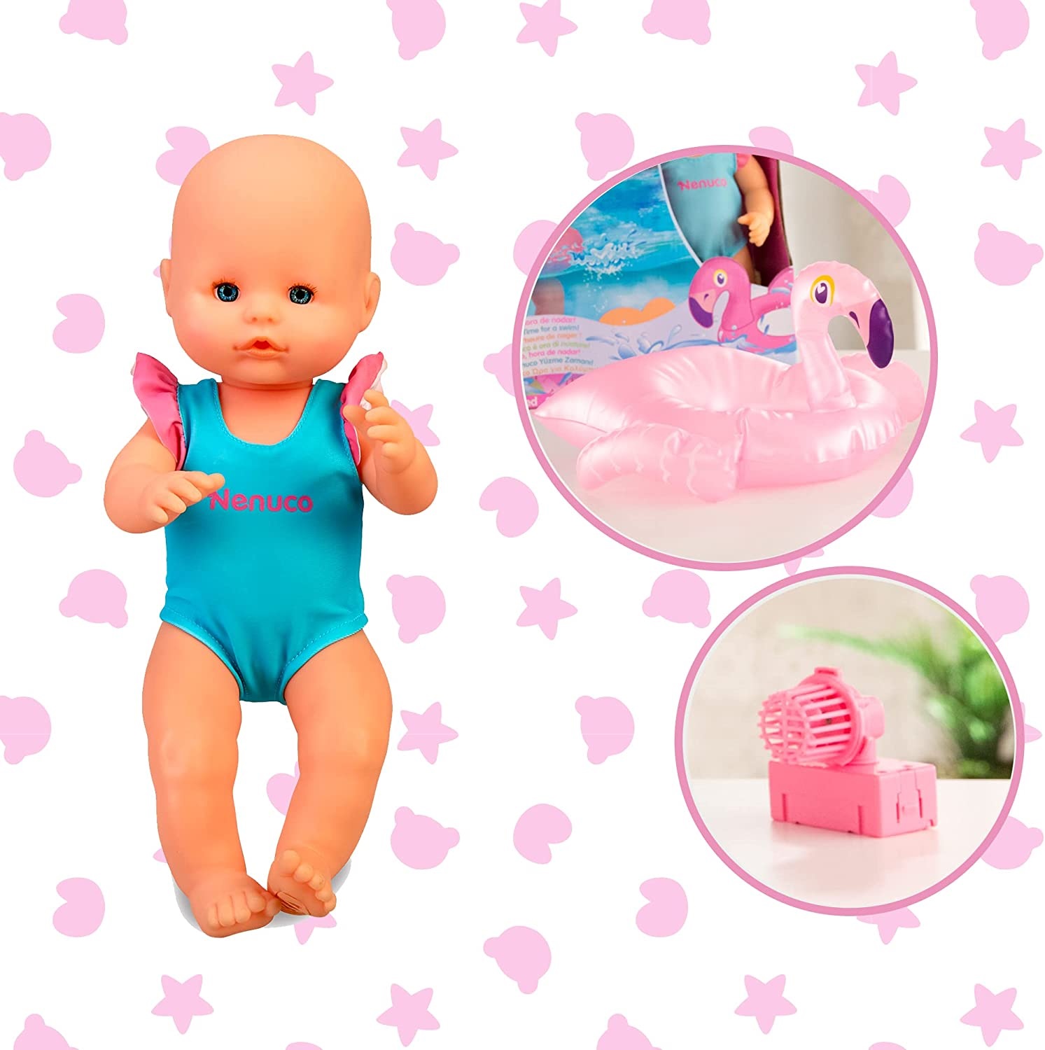 Nenuco ¡Hora De Nadar! con flotador