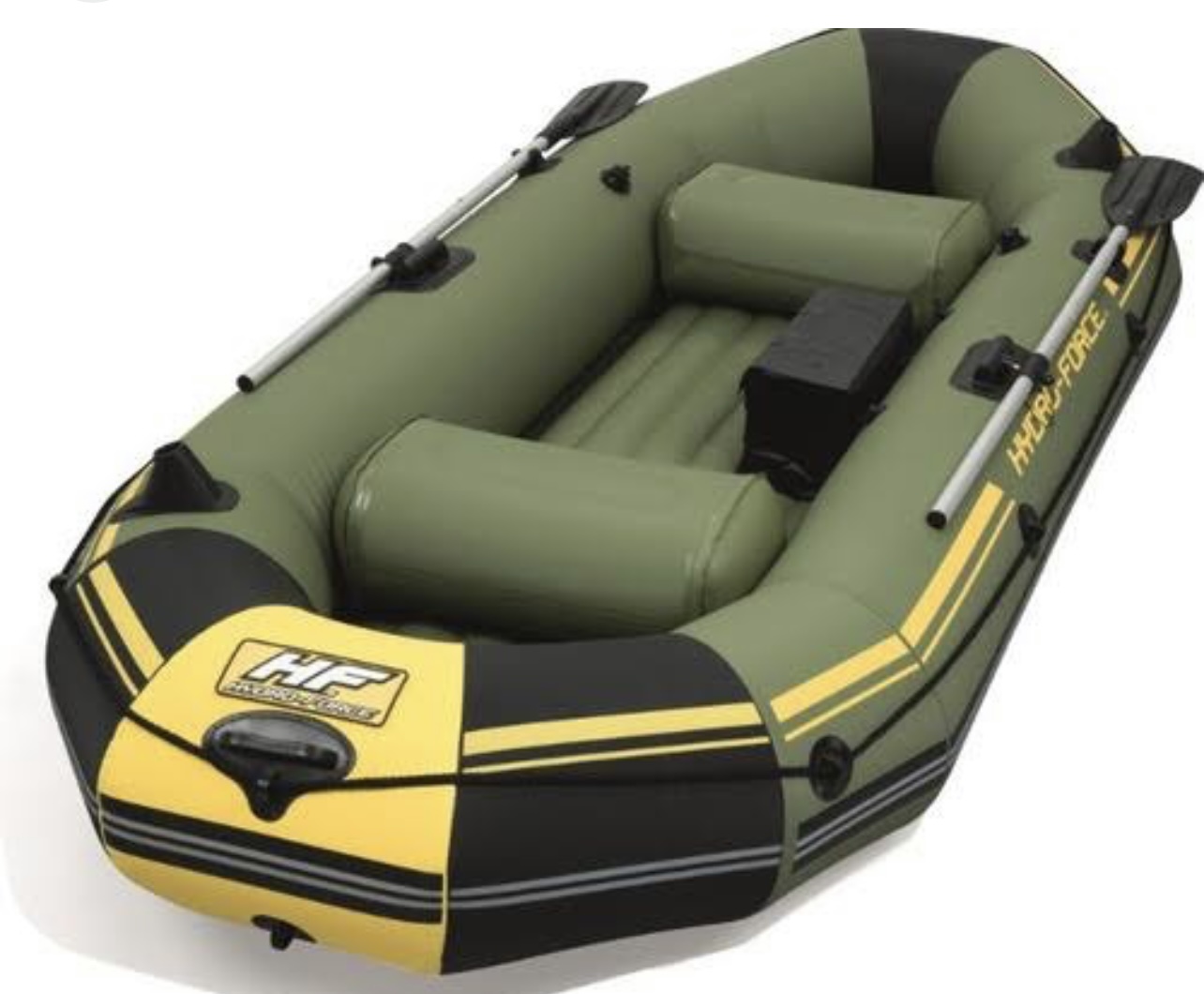 Lancha Balsa Bote Inflable Remos Y Bomba Para Inflar Bestway 65096