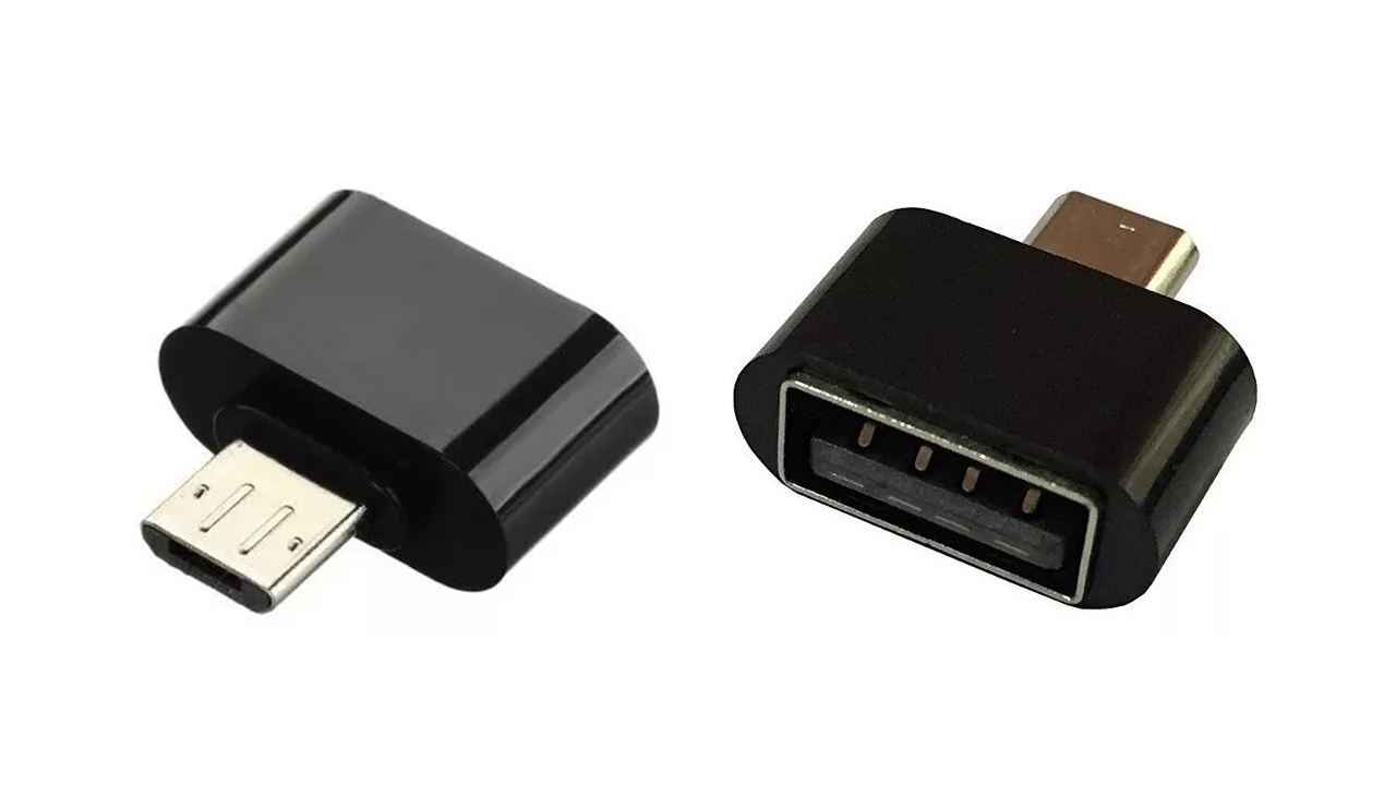 Adaptador OTG USB Hembra a microUSB