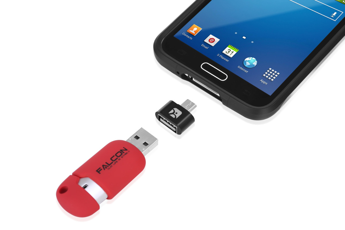 Adaptador OTG USB Hembra a microUSB