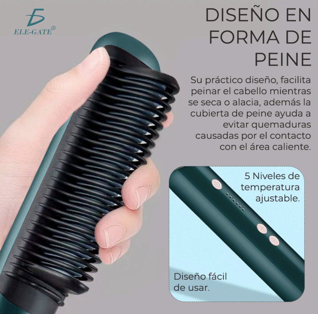 Peine Alisador de Pelo Secadora